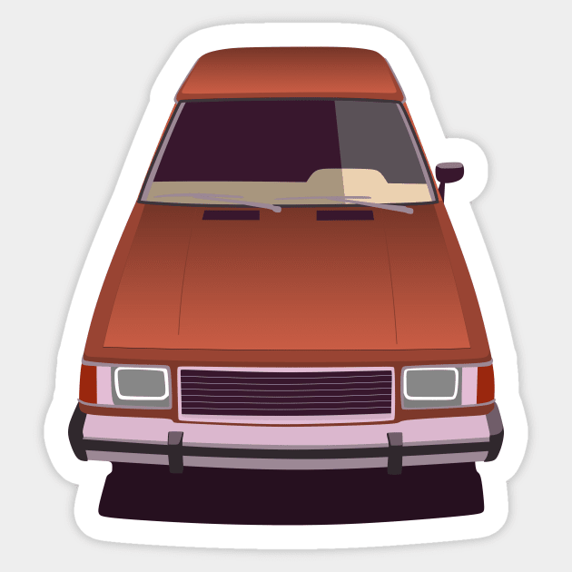 Classic Mazda Sticker by TheArchitectsGarage